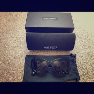 Brand New Dolce & Gabbana Cateye Sunglasses